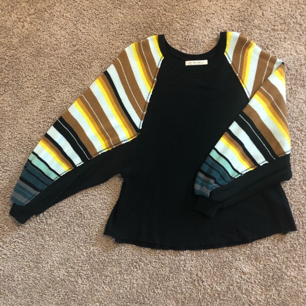 We the Free striped sweater